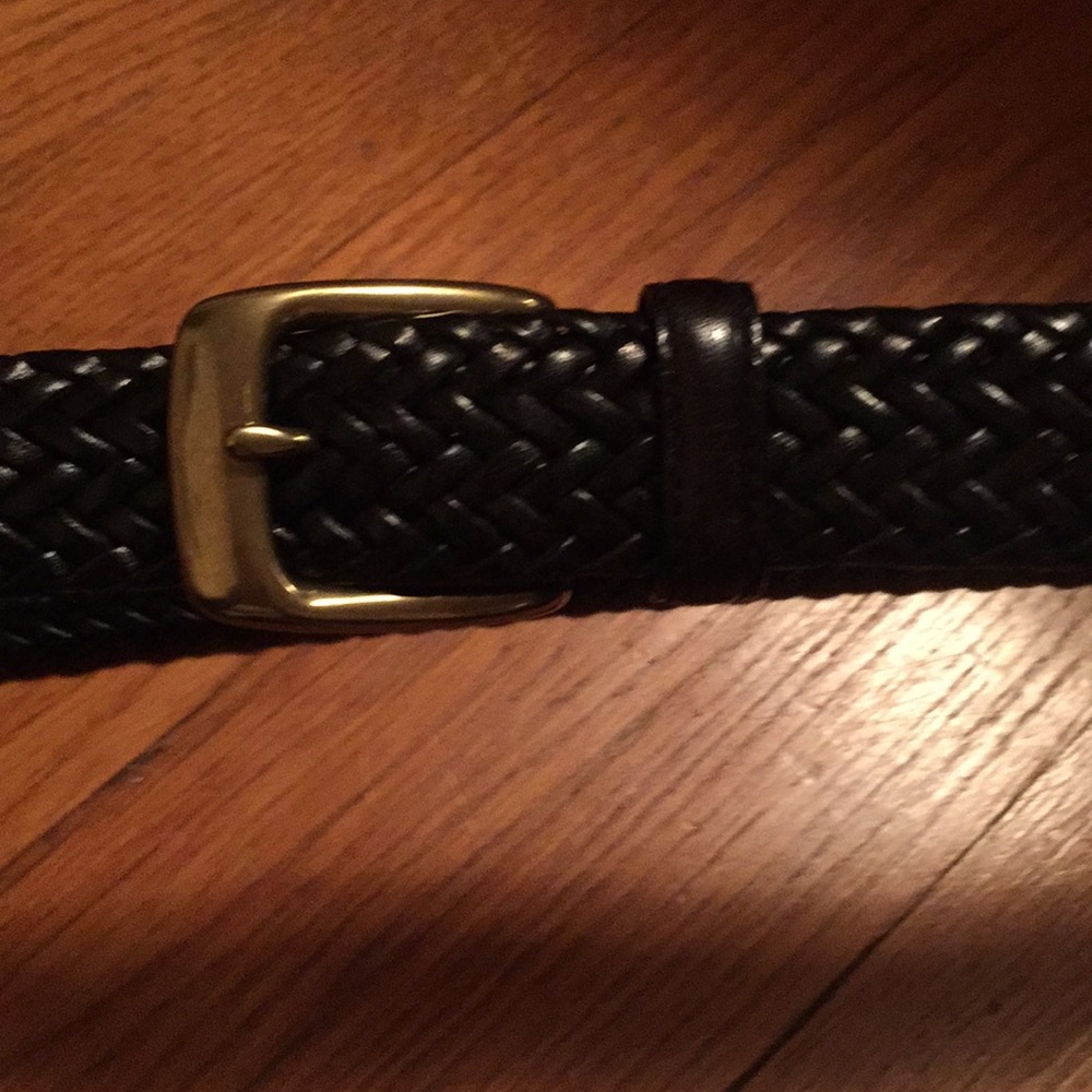 Black Leather Belt